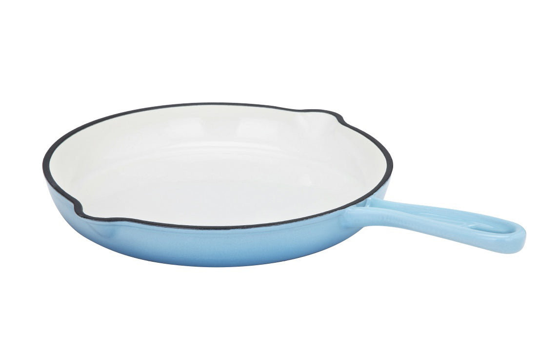 Cs Solingen Żeliwna Patelnia Niebieska - 26 cm