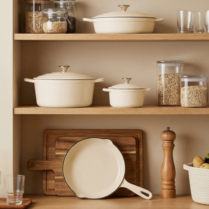 CS Solingen - Zestaw garnków żeliwnych – 7 elementów