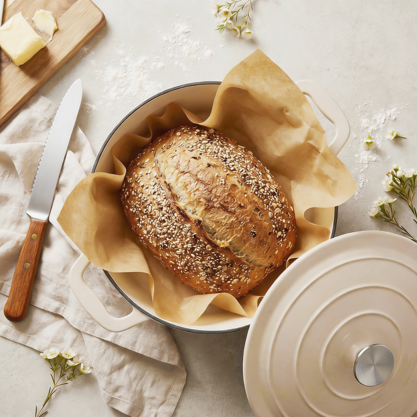 CS Solingen - Zestaw garnków żeliwnych – 7 elementów