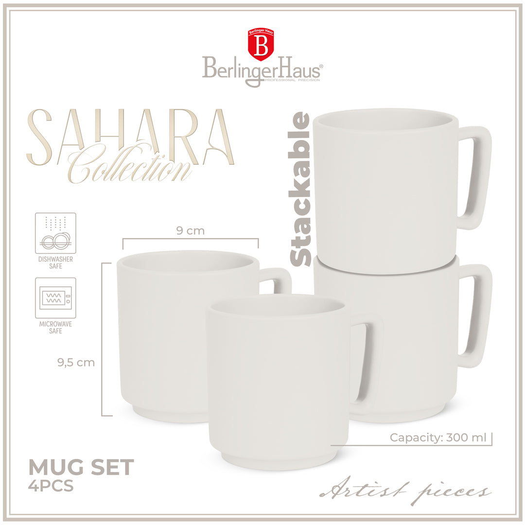 Berlinger Haus Sahara – Zestaw 4 kubków