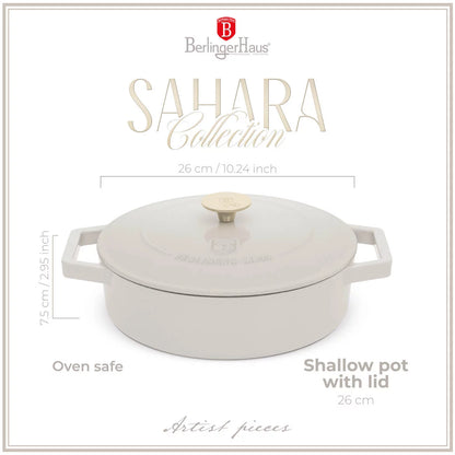 Berlinger Haus Żeliwny Garnek 2,57 L Sahara