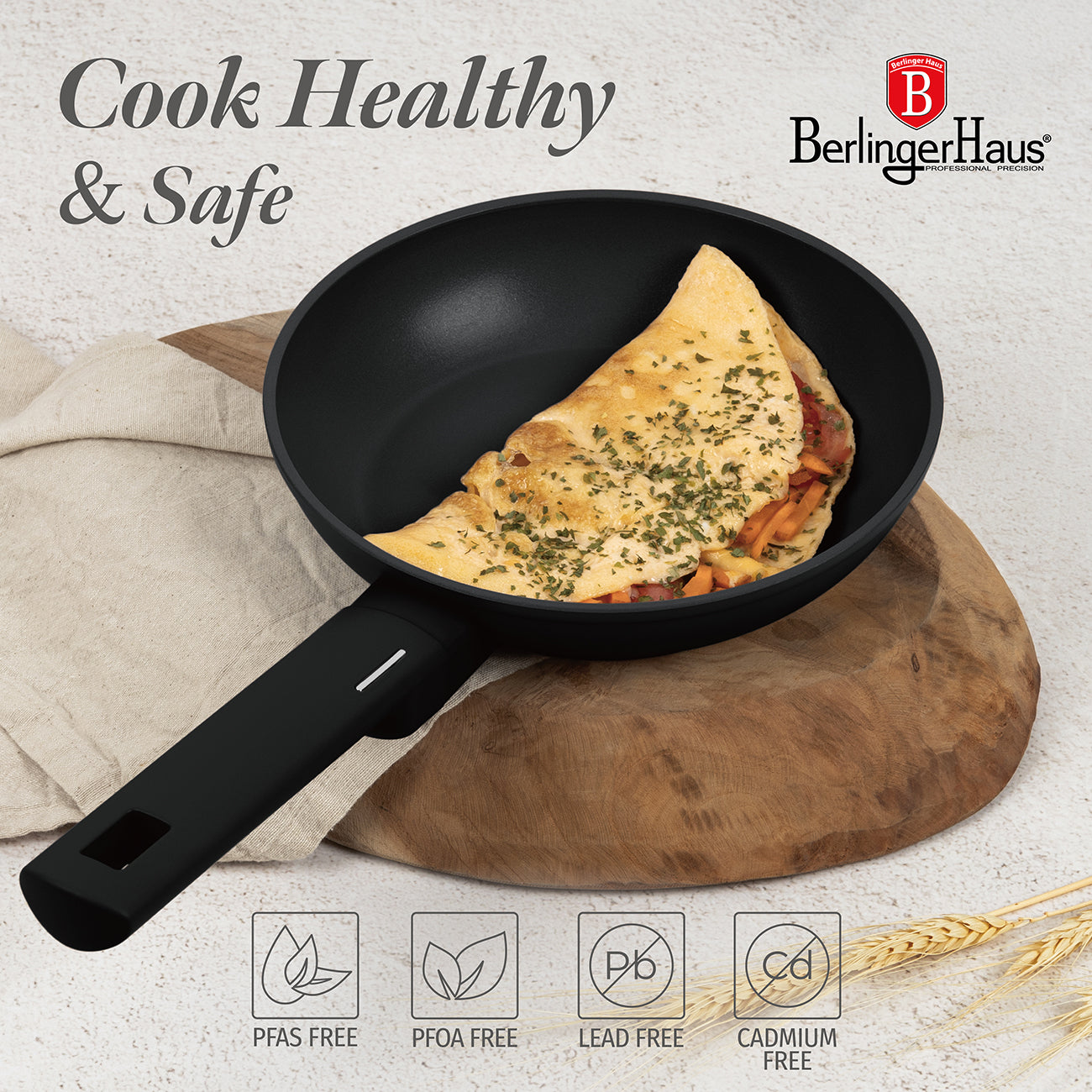 Zestaw naczyń kuchennych Berlinger Hause Black