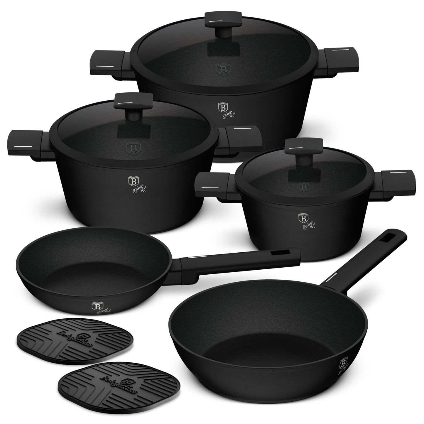 Zestaw naczyń kuchennych Berlinger Hause Black