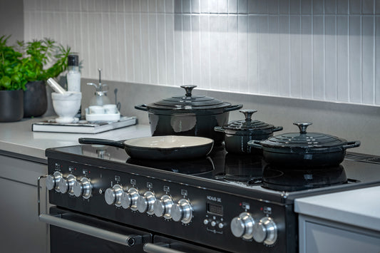 Cs Solingen Żeliwna Patelnia Szara - 26 cm