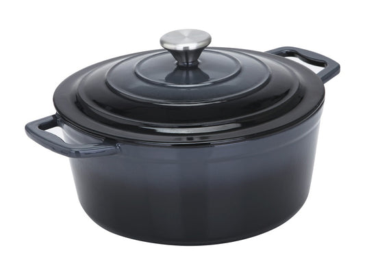 Cs Solingen Xanten żeliwny garnek szary - 26 cm | garnek żeliwny